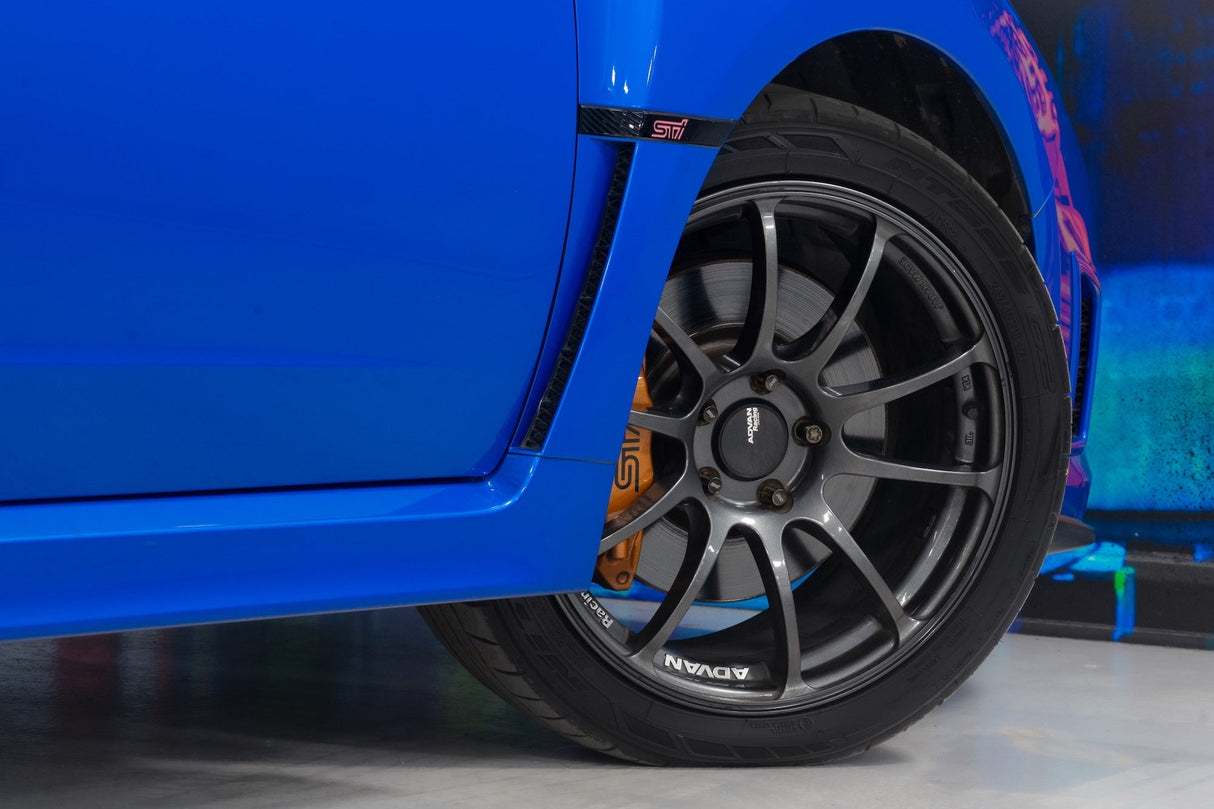 Advan RSII Alloy Wheel - 17x8 ET37 5x114.3 Racing Hyper Black