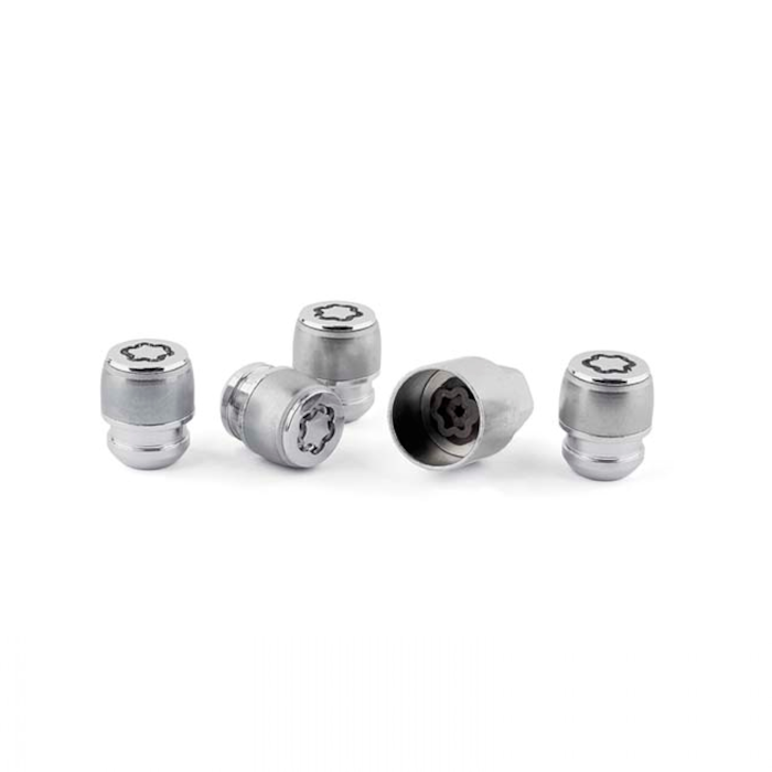 Genuine Honda Silver Locking Nut Set M12x1.5