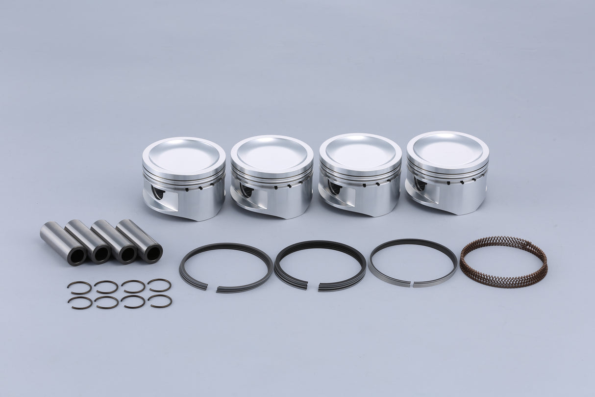 Tomei Forged Piston Kit - Nissan SR22 Turbo, 86.5mm bore
