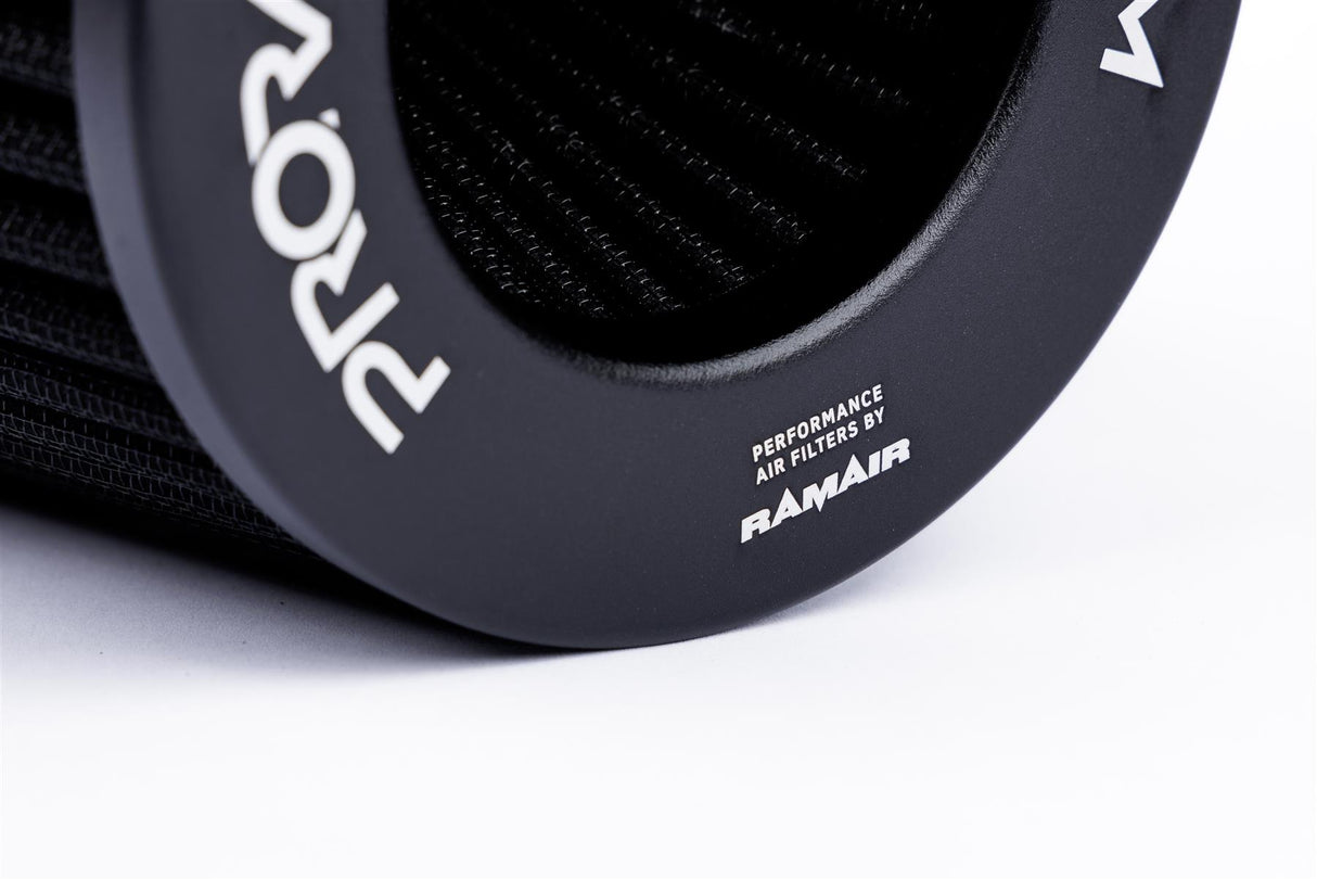 Ramair Universal Pleated Multi Fit Cone Air Filter - 80mm OD Aluminium Neck