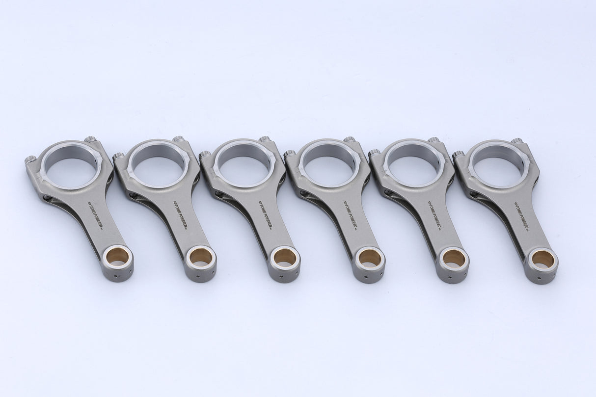 Tomei Forged H-Beam Conrod Kit - Nissan RB28, 119.5mm long