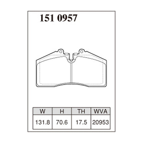 Dixcel Z Type Brake Pads - Stoptech ST40