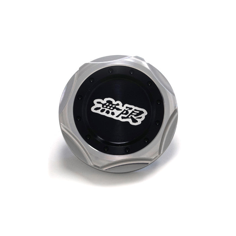 Tapa de llenado de aceite hexagonal Mugen - Negra