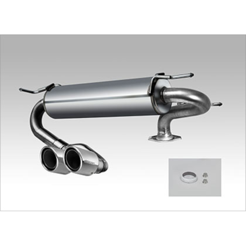Mugen Sports Exhaust, Stainless Steel Tip - S660 JW5