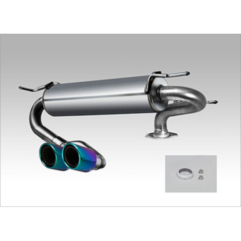 Silenciador deportivo Mugen, punta de titanio - S660 JW5