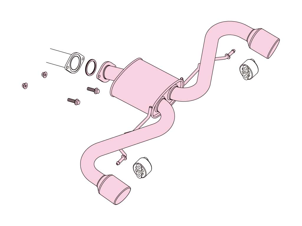 Fujitsubo A-S Exhaust - Mazda Cx-5 2.2 Dt 4Wd KF2P