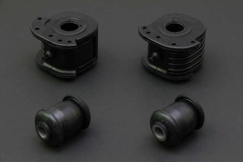 Hardrace Hardened Rubber Front Lower Arm Bushes, 4pc Set - Lancer Evo 1-3 GSR 93-00