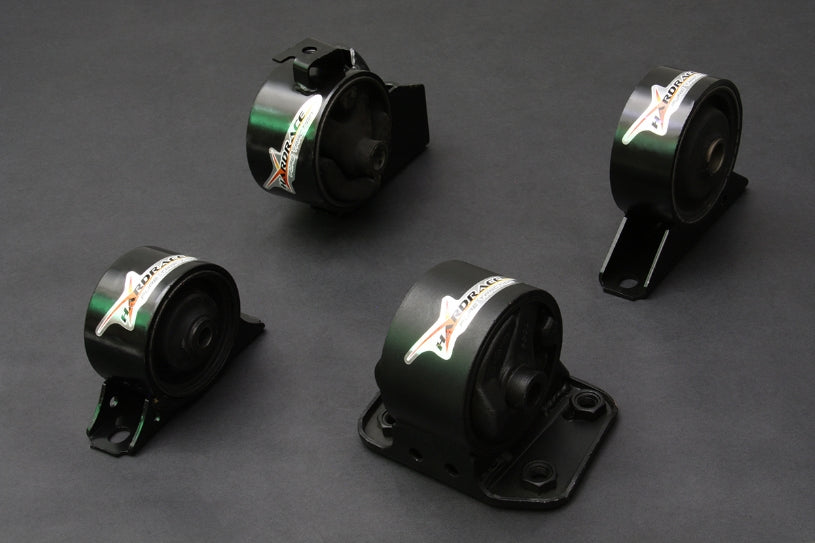 Hardrace Hardened Engine Mounts, 4pc Set - Lancer Virage AT 93-96