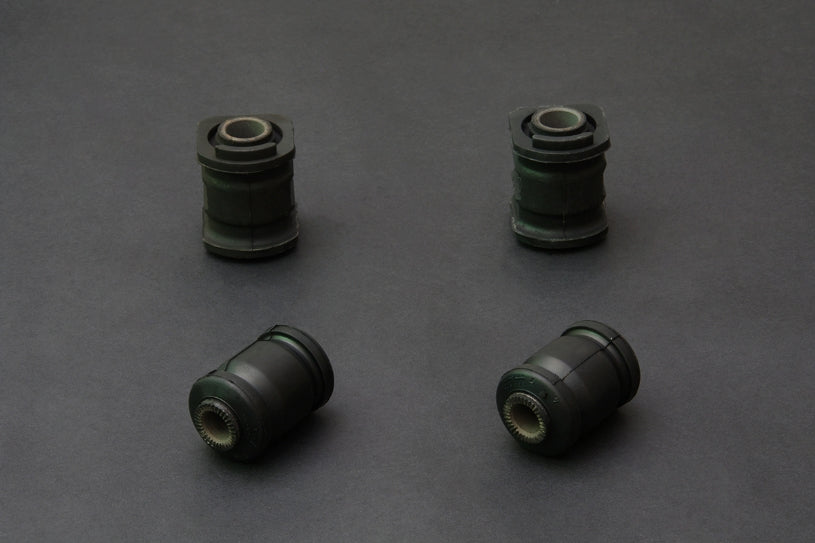Hardrace Hardened Rubber Front Lower Control Arm Bushes, 4pc Set - Tercel L50