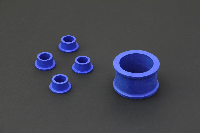 Hardrace Reinforced LHD Steering Rack Bushes, 5pc Set - Civic EG, Integra DC2