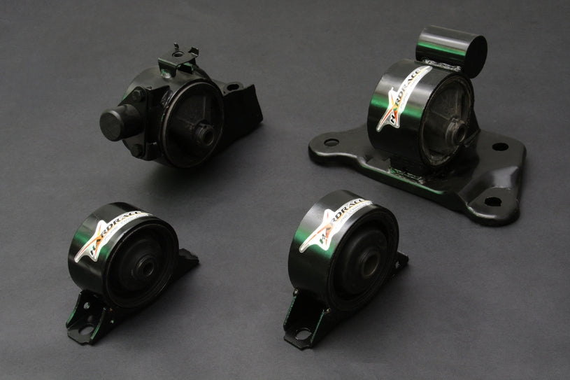 Hardrace Hardened Engine Mounts, 4pc Set - Lancer Virage 1.8 AT 97-00