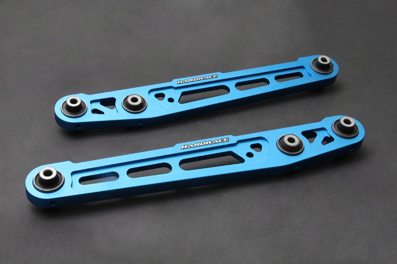 Hardrace Rear Lower Control Arm 40mm Shock Bushes Hardened Rubber Aluminium - Civic EG