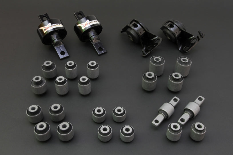 Hardrace Arm Bushes Completed Hardened Rubber, 26pc Set - Civic EG