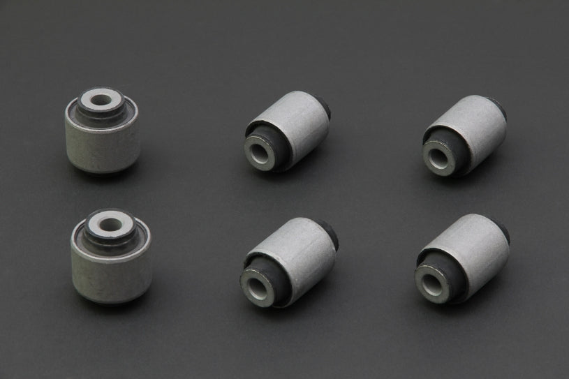 Hardrace Hardened Rubber Rear Lower Arm Bushes, 6pc Set - Civic EK