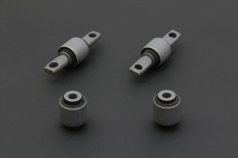 Hardrace Hardened Rubber Rear Upper Control Arm Bushes, 4pc Set - Evo 4-9 96-07
