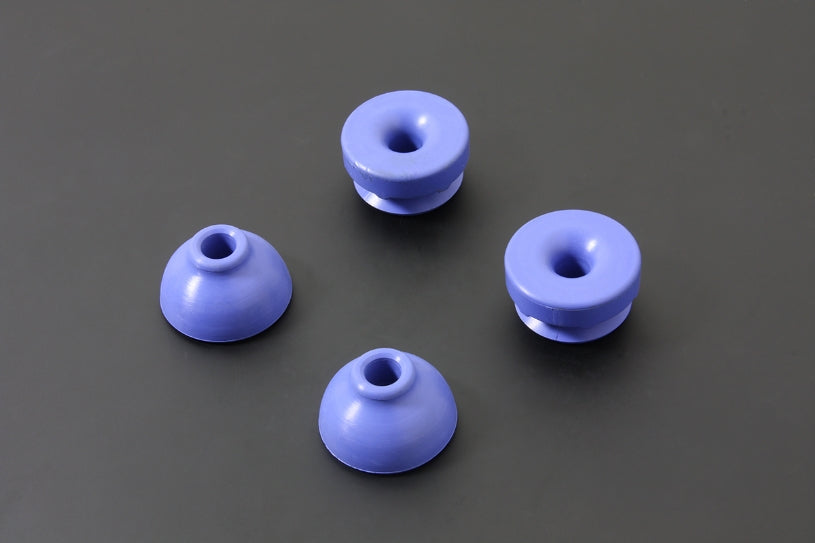Hardrace Hardened Rubber Front Tension Rod Bushes Kit, 4pc Set - Integra DA