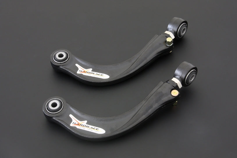 Hardrace Black Forged Rear Camber Kit, Hardened Bushes - Ford Focus Mk1 / Mk2, Mazda3 98-11