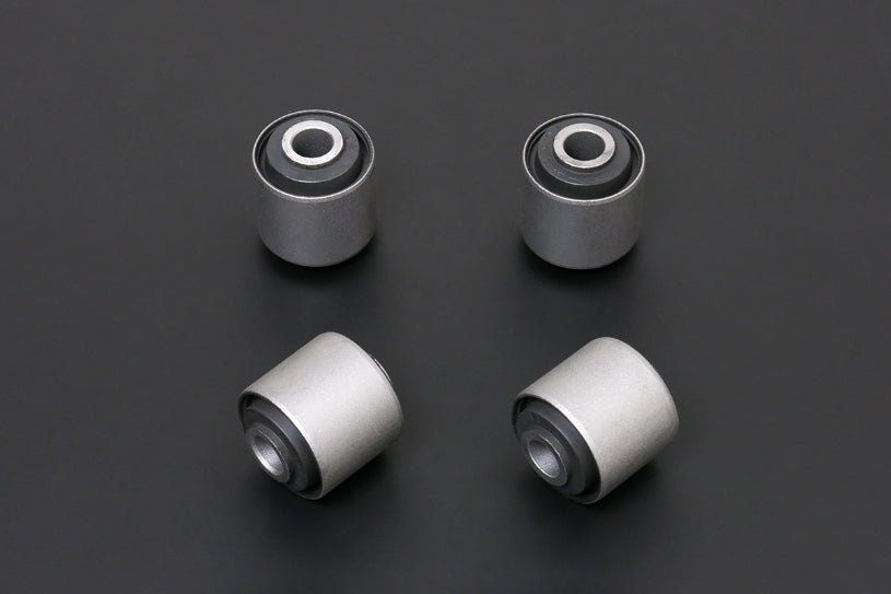 Hardrace Hardened Rubber Rear Lower Arm Bushes, 4pc Set - Land Cruiser HZJ80