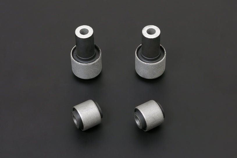 Hardrace Hardened Rubber Front Lower Straight Arm Bushes, 4pc Set - LS460