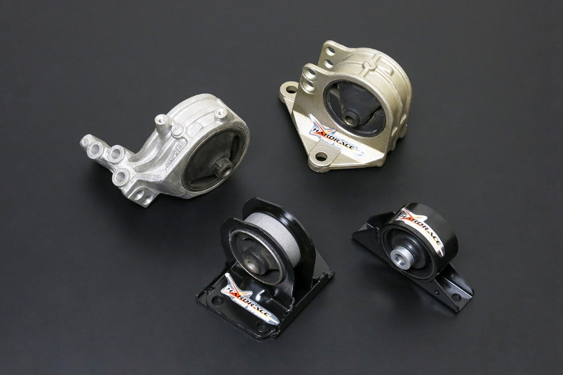 Hardrace Reinforced Engine Mounts, 4pc Set - Eclipse 2.0L Turbo 95-99
