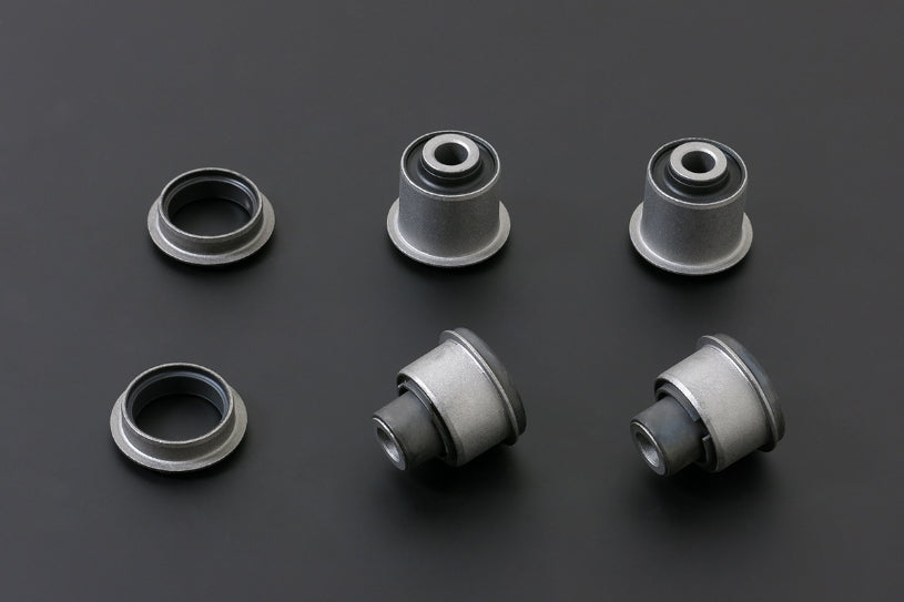 Hardrace Hardened Rubber Rear Knuckle/Axle Bushes, 6pc Set - Civic FD