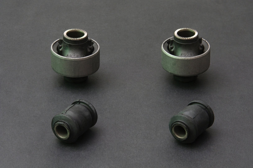 Hardrace Hardened Rubber Front Lower Control Arm Bushes, 4pc Set - Yaris XP90