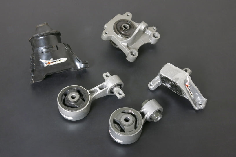Hardrace Hardened Rubber Engine Mount, 5pc Set - Civic FD Si K20 3Dr
