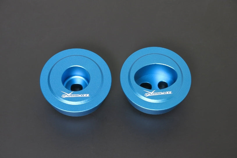 Hardrace Rear Subframe Solid Aluminium Bushes, 8pc Set - Supra JZA80, Soarer JZZ30, SC300
