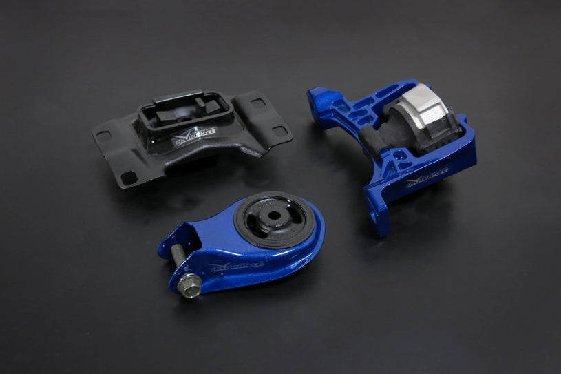 Hardrace Hardened Engine Mounts, 3pc Set - Mazda3 2.3L 03-08