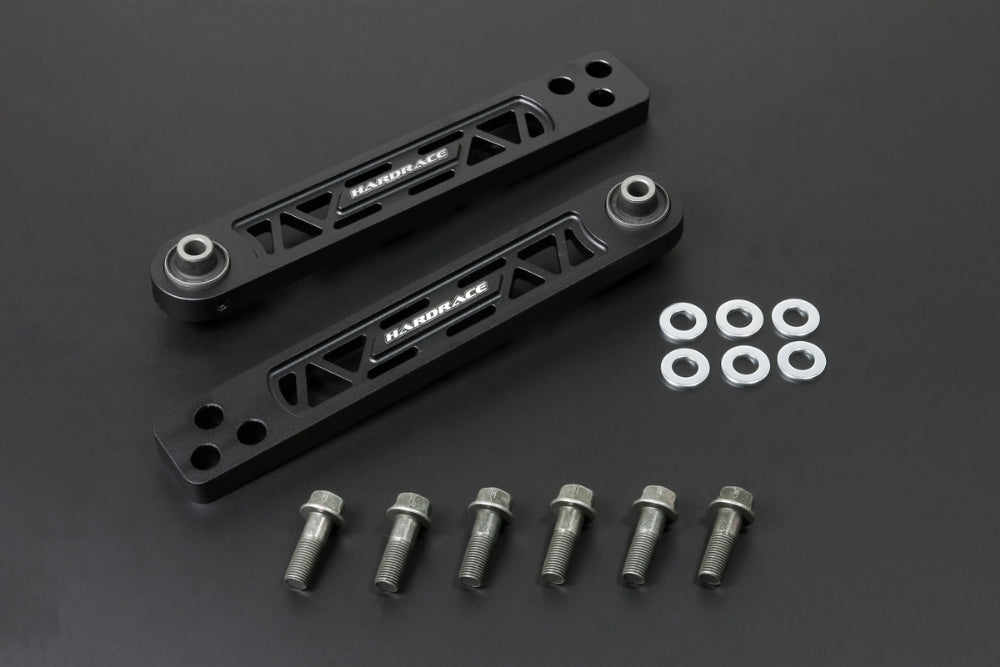 Hardrace Hardened Rubber Rear Lower Control Arm Black - Integra DC5, CRV 02-06