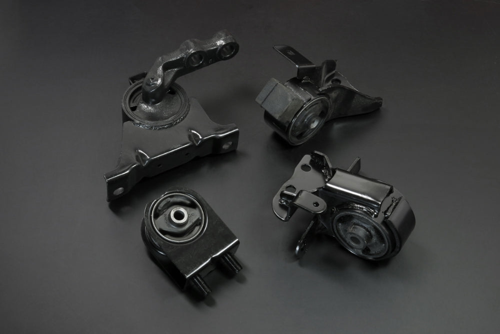 Hardrace Hardened Engine Mounts, 4pc Set - Mazda 323 Protege, Ford Tierra 1.6 98-06