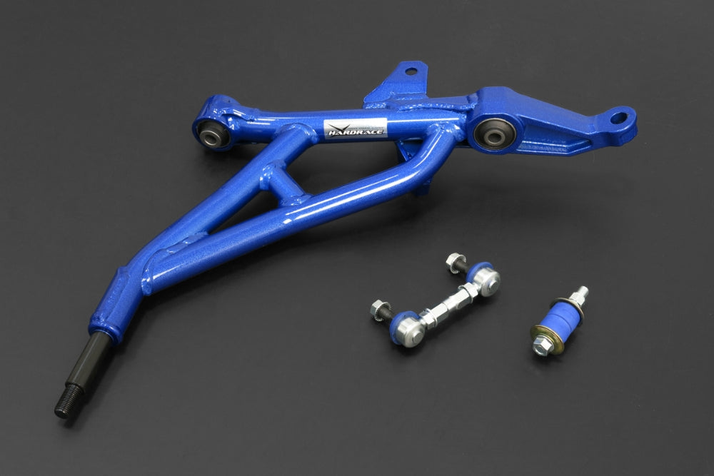 Hardrace Front Tubular Lower Arm Drop Link Hardened Rubber, 4pc Set - Civic 92-96, Integra 94-01, Ready For #7214