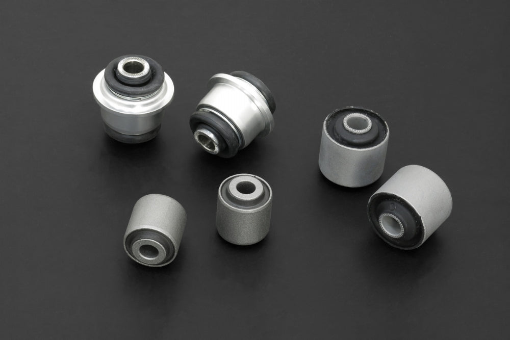 Hardrace Rear Knuckle Bushes Kit Pillow Ball And Hardened Rubber, 6pc Set - IS GS