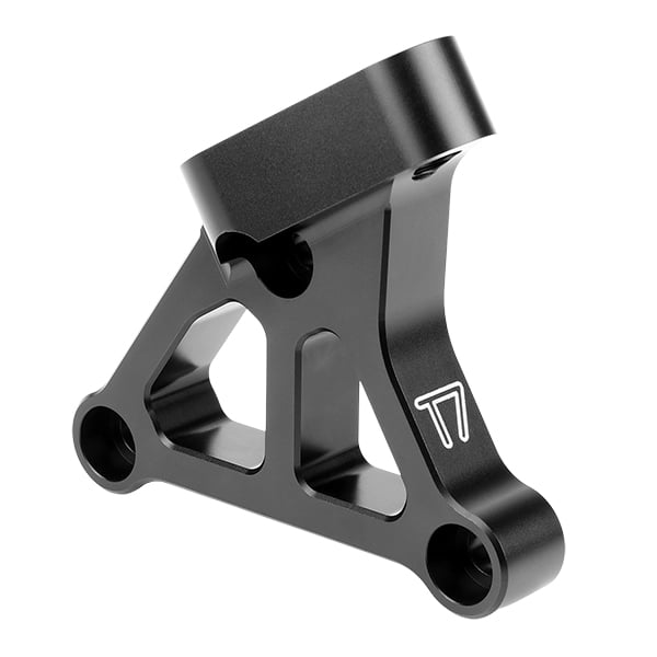T7Design Honda K24 Front Post Mount Bracket - Black