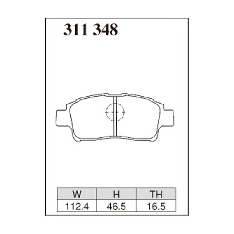 Dixcel ES Type Brake Pads - Front - Vit SCP10