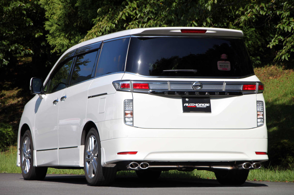 Fujitsubo A-S Exhaust - Nissan Elgrand Highwatstar 2.5 TE52/TNE52