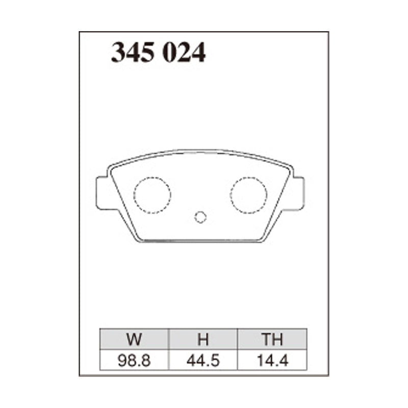 Dixcel Z Type Brake Pads - Rear - Gharan E39A