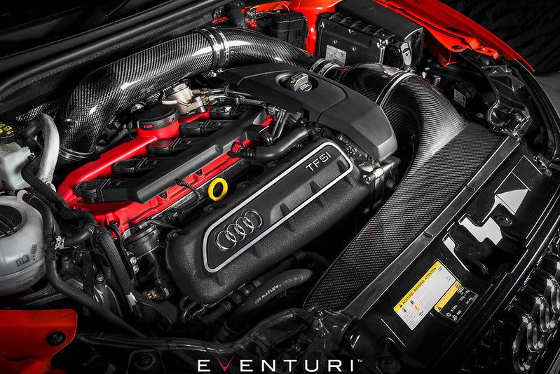 Eventuri Audi 8V RS3 RHD Full Black Carbon Intake Gen 1