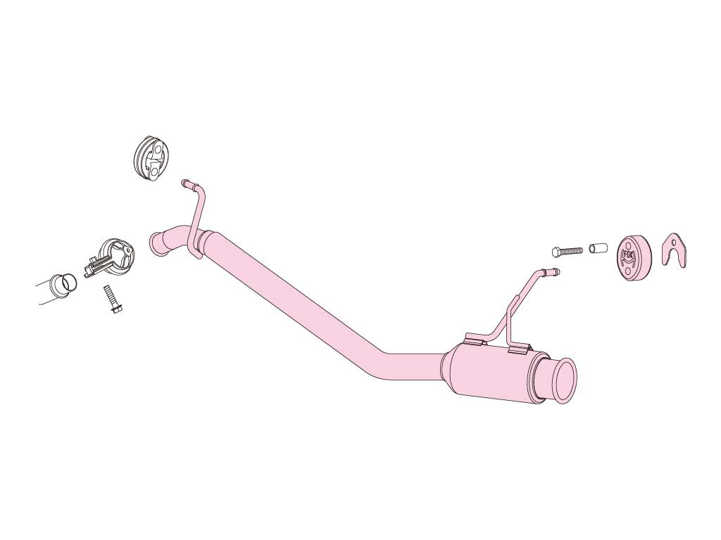 Fujitsubo A-K Exhaust - Suzuki Wagon R STIngray Turbo 2WD MH23S