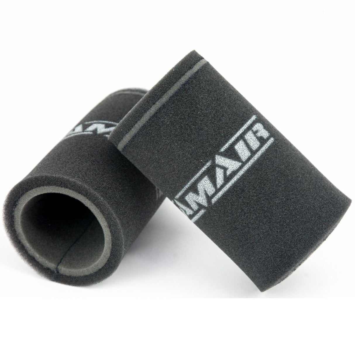 Ramair 2x Single Inlet Motorcycle Carb Sock Foam Air Filter 165mm