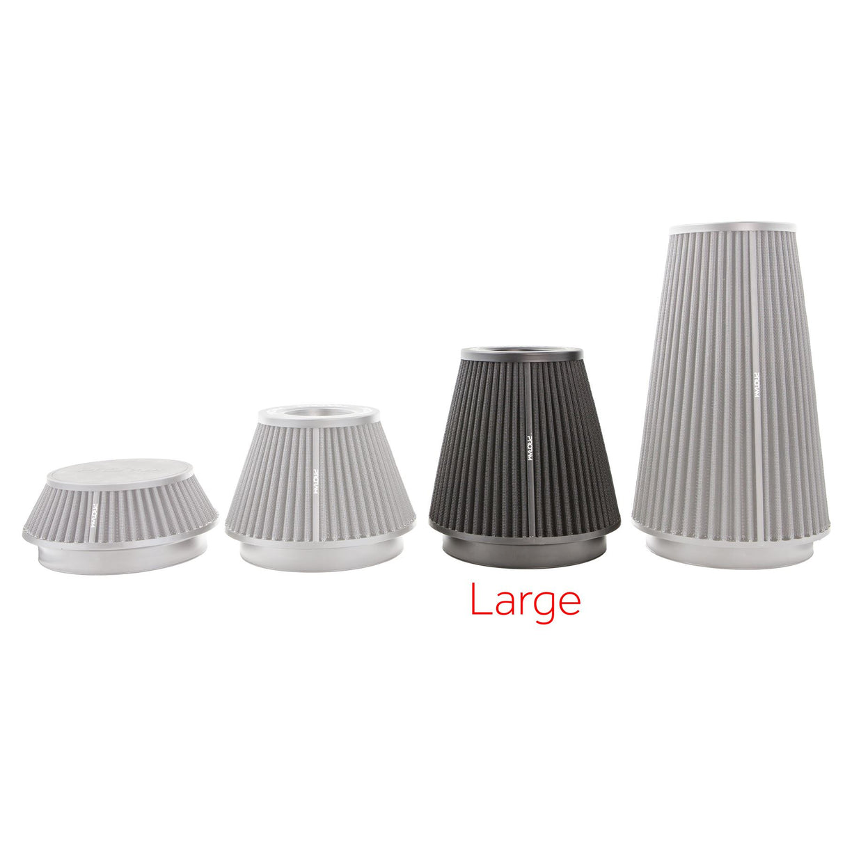 Ramair Ramair Pleated Universal Large Cone Air Filter Intake Velocity Stack 70mm (2.75inch) OD