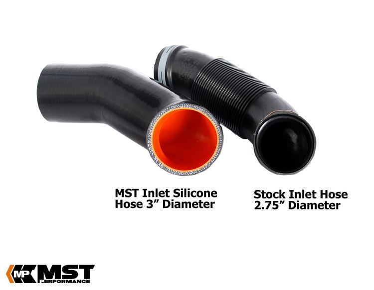 MST Performance Silicone Intake Hose & Turbo Inlet Elbow - 2.0 TSI EA888 MQB VAG