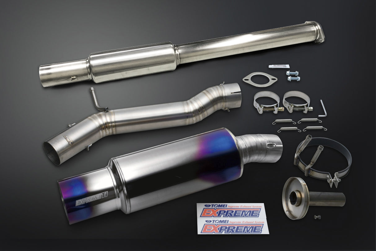 Tomei Expreme Ti Titanium Muffler - Mitsubishi Lancer Evo 10 4B11
