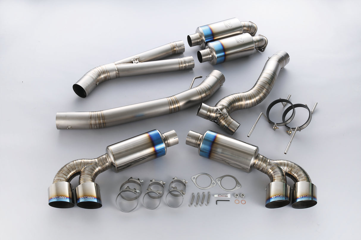Tomei Ti Racing Titanium Muffler - Nissan R35 GT-R