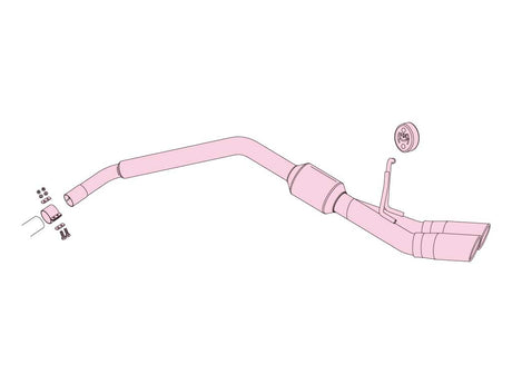Fujitsubo A-S Exhaust - Toyota Tank Custom Turbo 1.0 2WD M900A