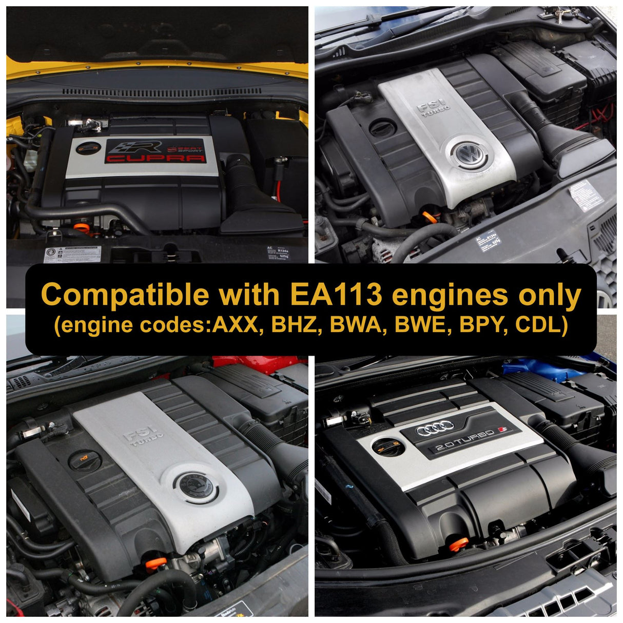 MST Performance Induction Kit - 2.0 TFSI EA113 VAG