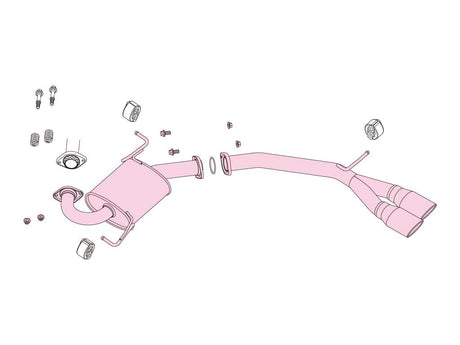 Fujitsubo A-S Exhaust - Toyota Voxy/Noah Zs/Si/Gs/Grs ZRR80W