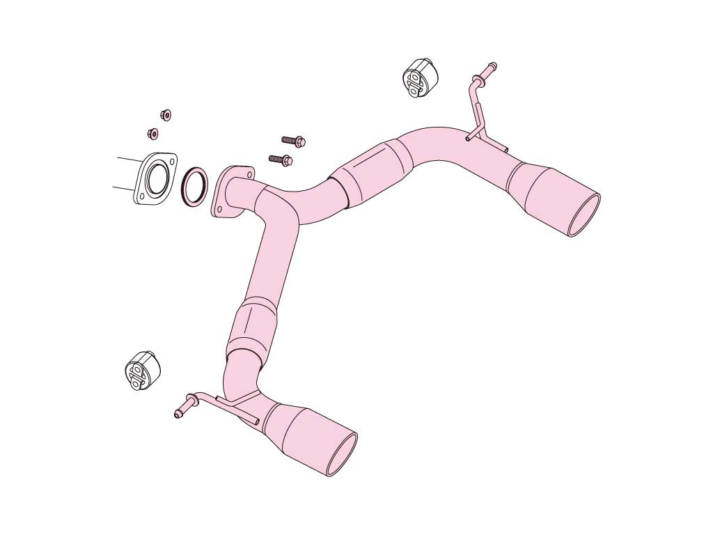 Fujitsubo A-S Exhaust - Mazda Cx-3 1.5 Dt 4WD DK5AW