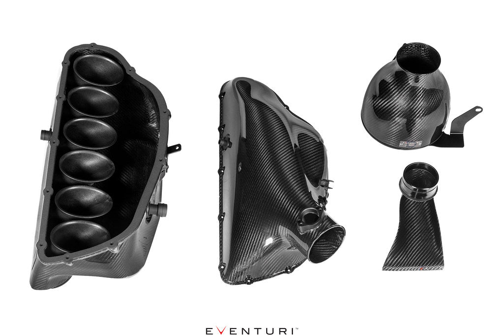Eventuri BMW E46 M3 Hybrid Carbon Airbox without Full Carbon Intake