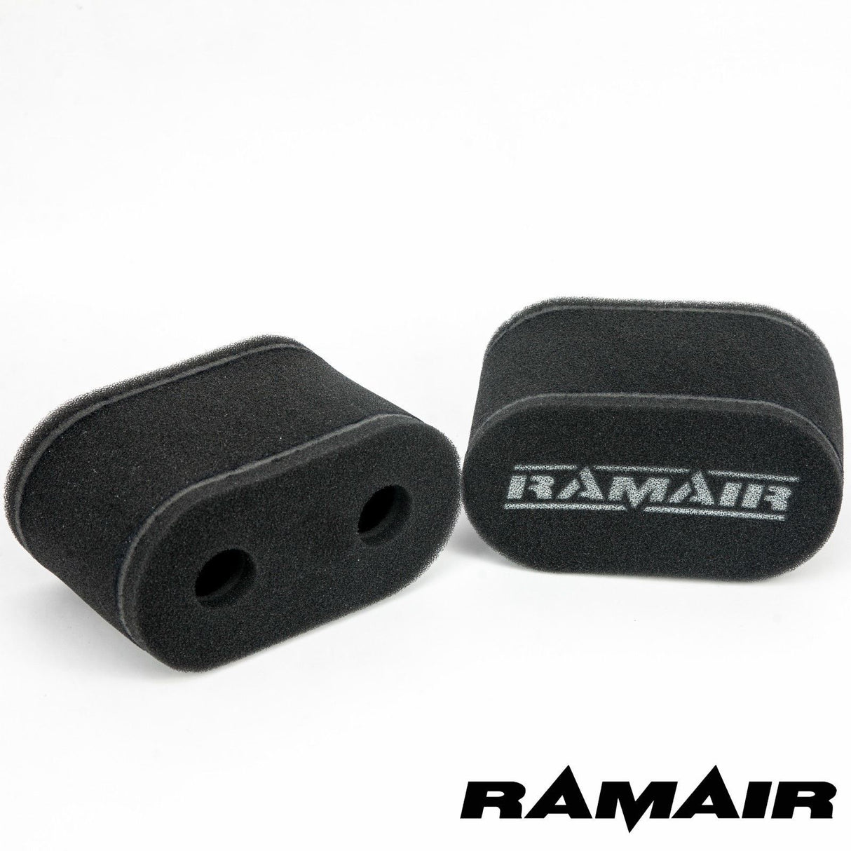 Ramair MS-010 - 2x Twin Inlet Motorcycle Carb Sock Air Filter